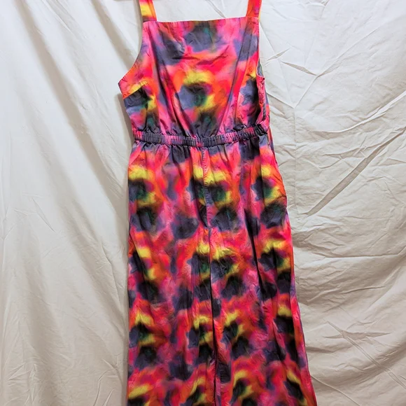 Lucy & Yak Digital Blur Tye Dye Jumpsuit - Picture 2 of 3